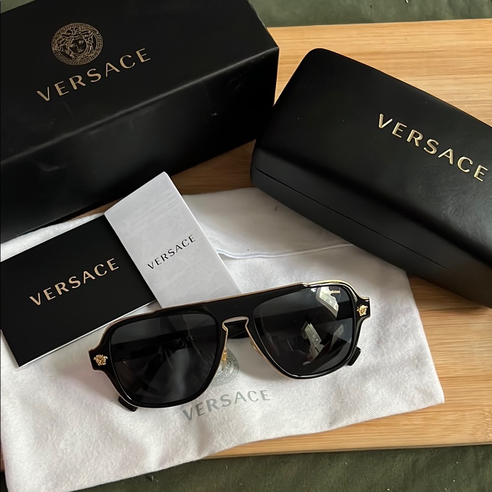Versace Black Sunglasses VE2199